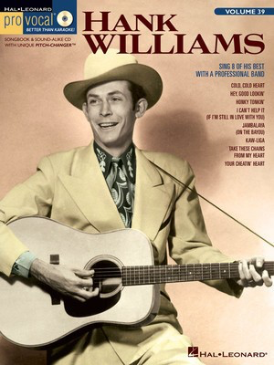 Hank Williams - Pro Vocal Men's Edition Volume 39 - Vocal Hal Leonard /CD