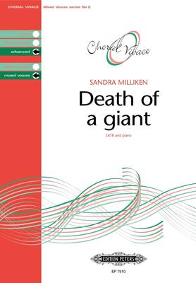 Death Of A Giant - SATB Choral Score Octavo - Sandra Milliken - Peters EP7910