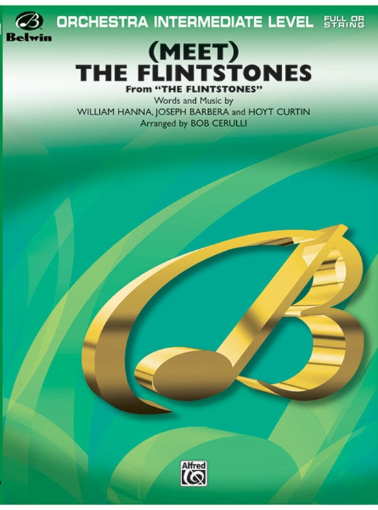 (Meet) The Flintstones - Full Orchestra Conductor Score & Parts (Digital Download)