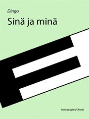 Sinä ja minä - Melody/Lyrics/Chords (Digital Download)