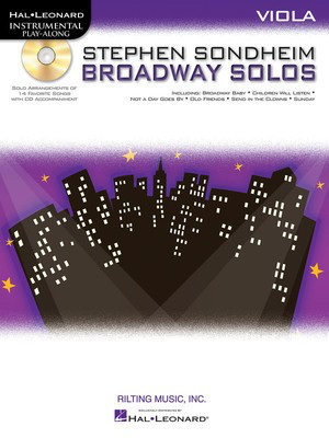 Stephen Sondheim - Broadway Solos - Viola - Stephen Sondheim - Viola Hal Leonard Viola Solo /CD