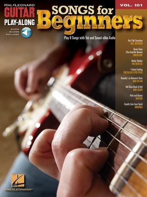 Songs for Beginners - Guitar Play-Along Volume 101 - Guitar Hal Leonard Guitar TAB with Lyrics & Chords /CD