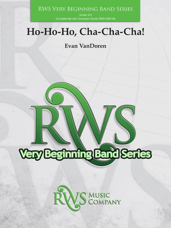 Ho-Ho-Ho, Cha-Cha-Cha! - Concert Band Conductor Score & Parts(Digital Download)