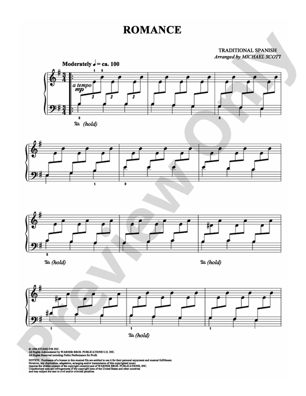 Romance - DSM-PS-0006584 - Piano (Digital Download)