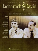 Songs of Bacharach & David - Piano/Vocal/Guitar PVG Hal Leonard 313112