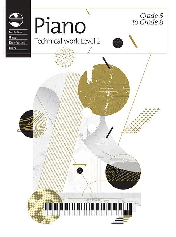 AMEB Piano Technical Work (Scale Book) 2018 Level 2 (Grades 5-8) - Piano AMEB 1201105839
