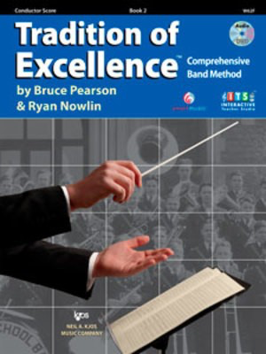 Tradition of Excellence Book 2 - Conductor Score - Bruce Pearson|Ryan Nowlin Neil A. Kjos Music Company Conductor's Score /DVD