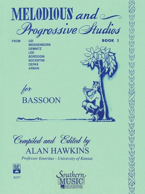 Melodious and Progressive Studies for Bassoon - Book 1 - Alan Hawkins - Bassoon Southern Music Co. Bassoon Solo