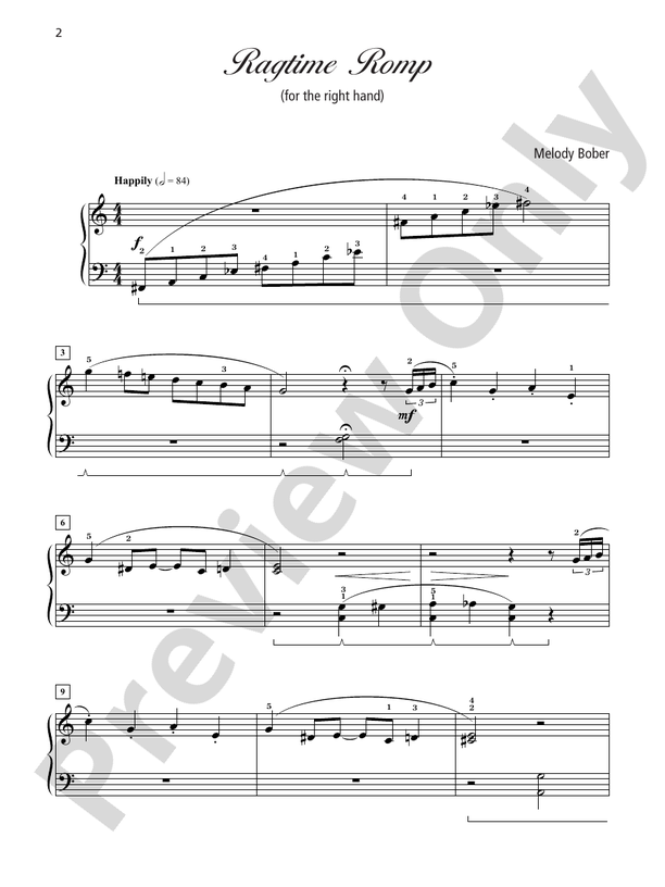 Grand One-Hand Solos for Piano, Book 5: 8 Intermediate Pieces for Right or Left Hand Alone - Piano Solo (Digital Download)