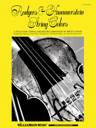 Rodgers & Hammerstein - String Colours - String Orchestra Double Bass Part arranged by Chase Hal Leonard 348844