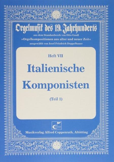 19th Century Organ Music Italian Composers Volume 1 - Various - Alfred Coppenrath