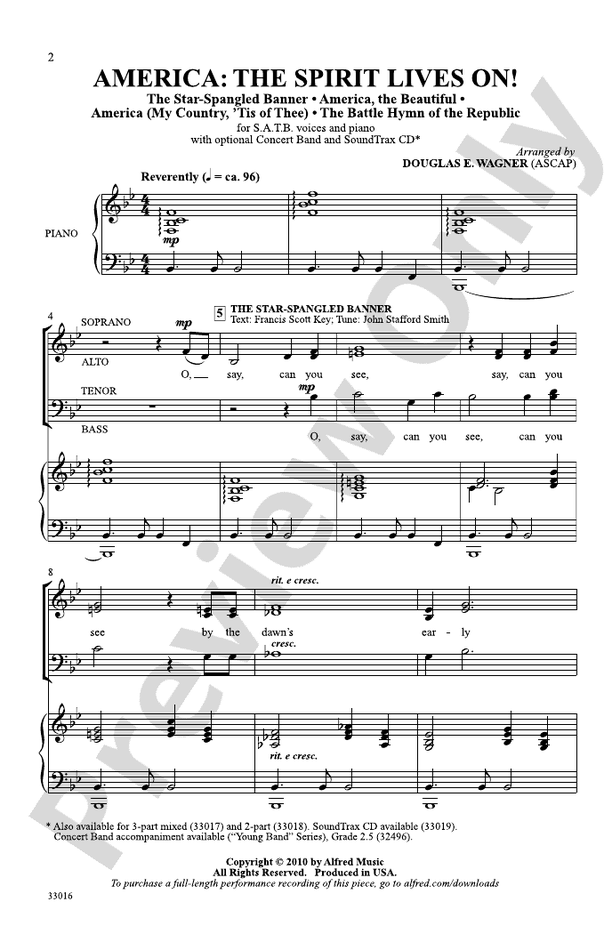 America, the Spirit Lives On! - SATB Choral Octavo (Digital Download)