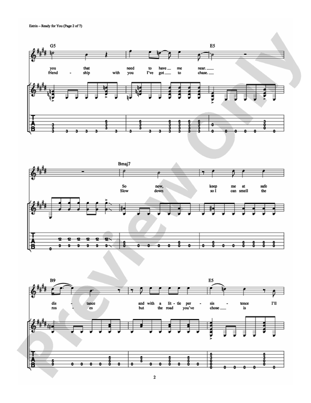 Ready for You - Guitar TAB (Digital Download)