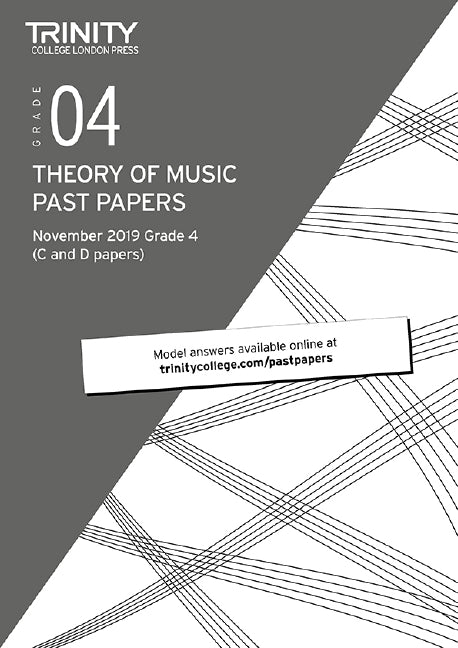 Trinity Theory Papers November 2019 Grade 4 - Trinity College London Trinity TCL019868