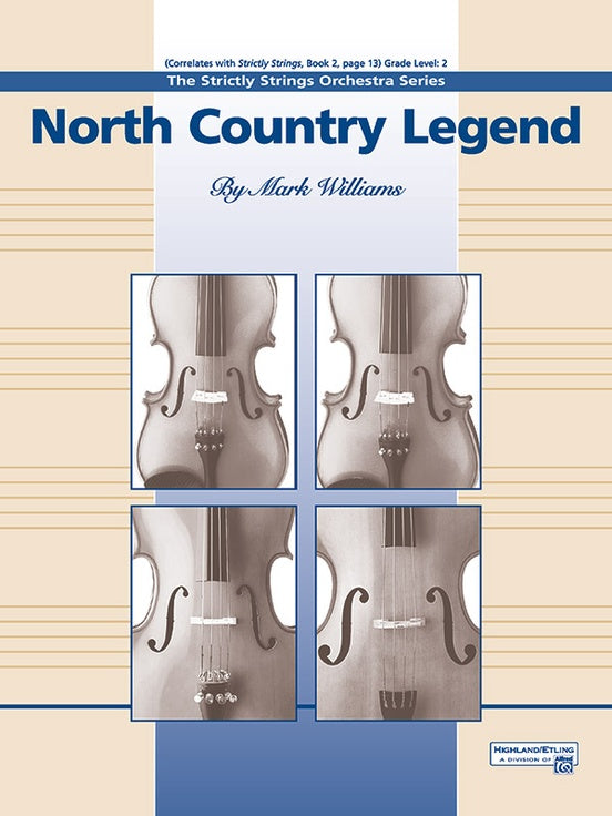 North Country Legend – String Orchestra Conductor Score & Parts (Digital Download)