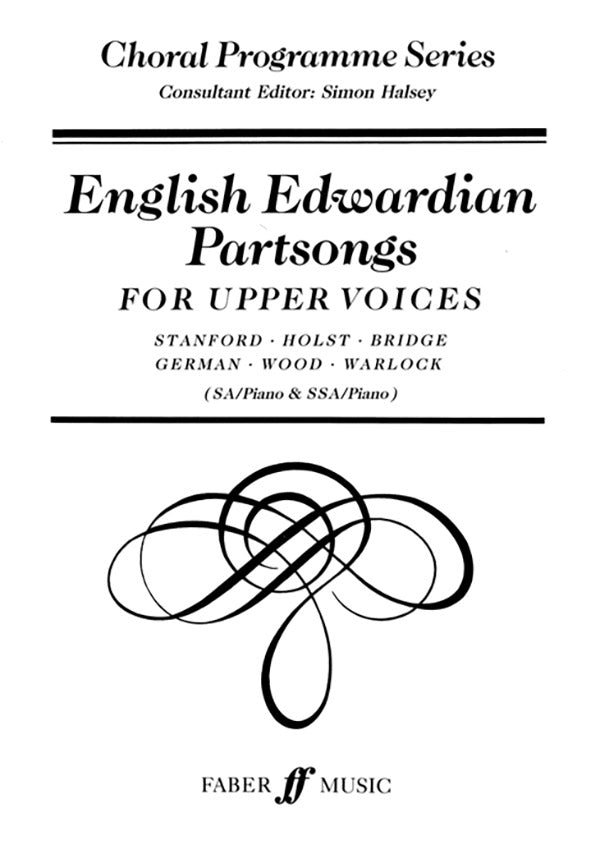 ENGLISH EDWARDIAN PARTSONGS SSA ACC