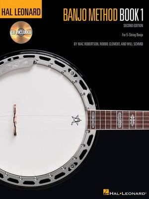 Hal Leonard Banjo Method Book 1 - 5-String Banjo Tab/CD by Robertson/Clement/Schmid Hal Leonard 695101