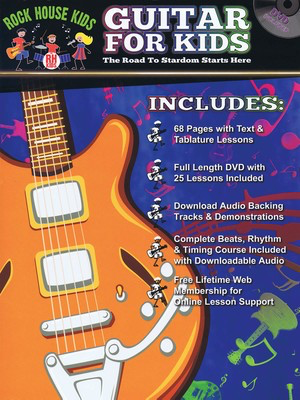Guitar for Kids - The Road to Stardom Starts Here - Guitar John McCarthy Rock House /DVD
