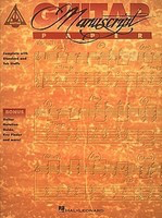Recorded Versions Guitar Tablature Manuscript Paper - Hal Leonard