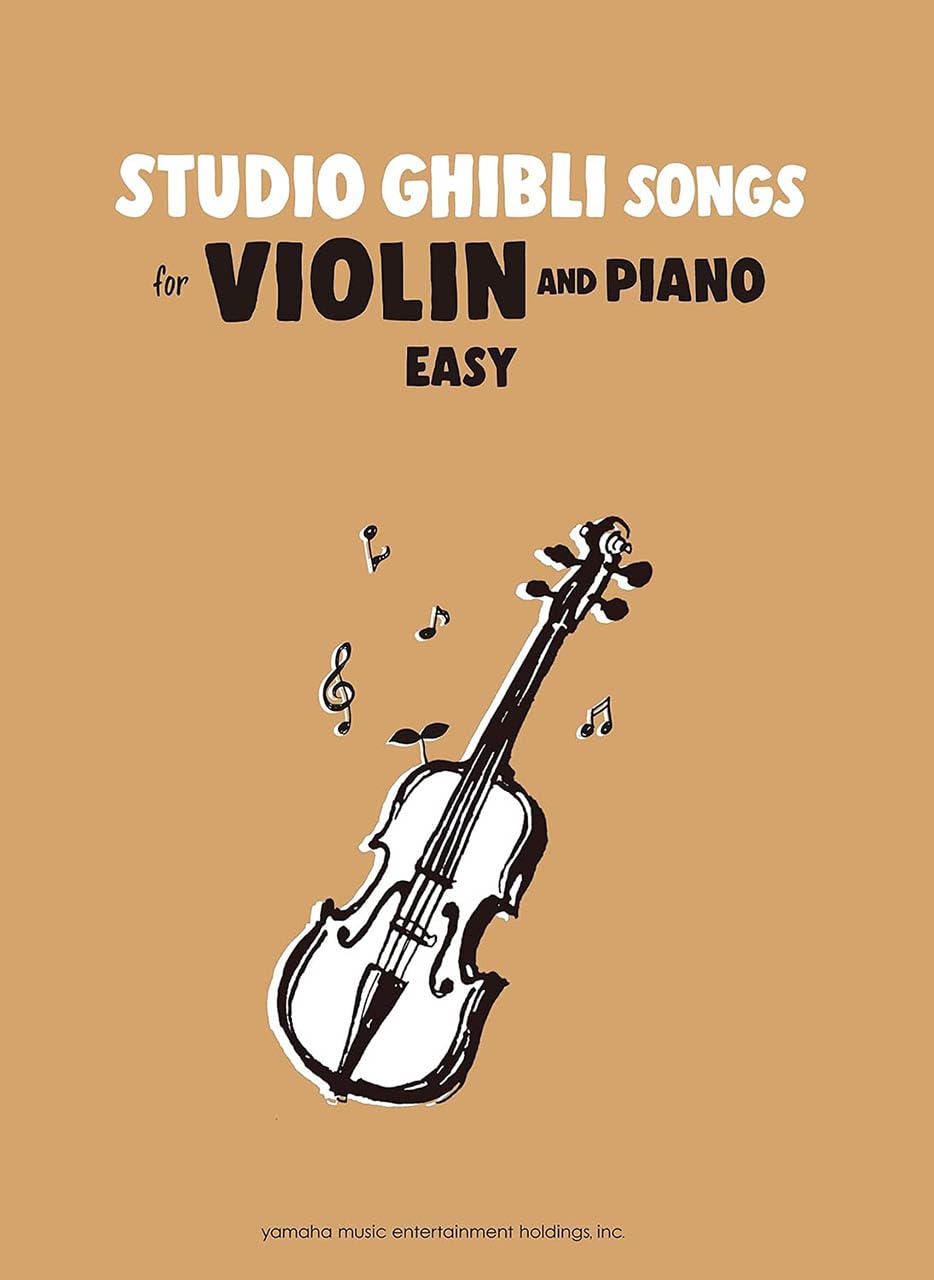 Studio Ghibli Songs - Easy Violin and Piano