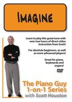 The Piano Guy 1-on-1 Series - Imagine - Piano Scott Houston Houston Enterprises DVD