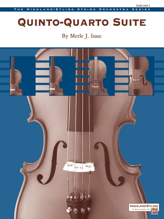 Quinto-Quarto Suite – String Orchestra Conductor Score & Parts (Digital Download)