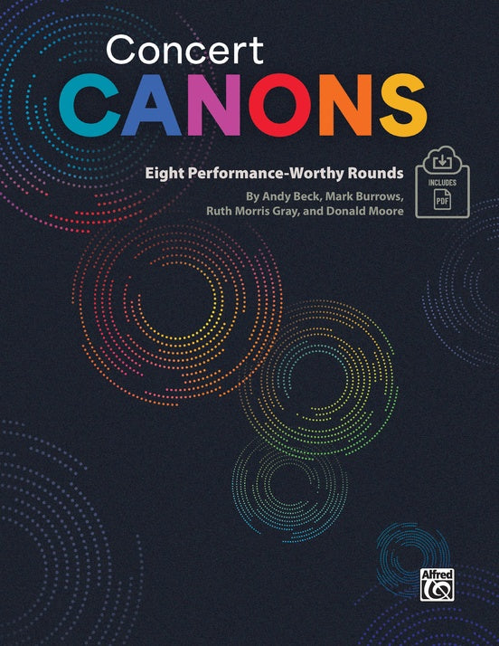 Concert Canons Book/Online PDF