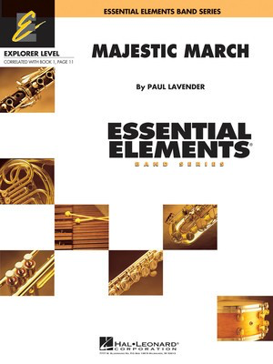 Majestic March - Paul Lavender - Hal Leonard Score/Parts