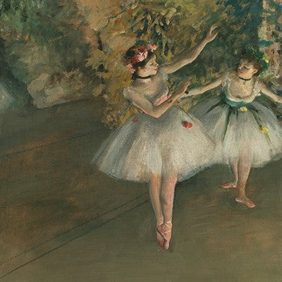 Greeting Card - The Courtauld by Edgar Degas