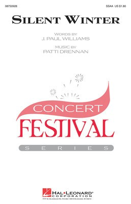 Silent Winter - J. Paul Williams|Patti Drennan - SSAA Hal Leonard Choral Score Octavo