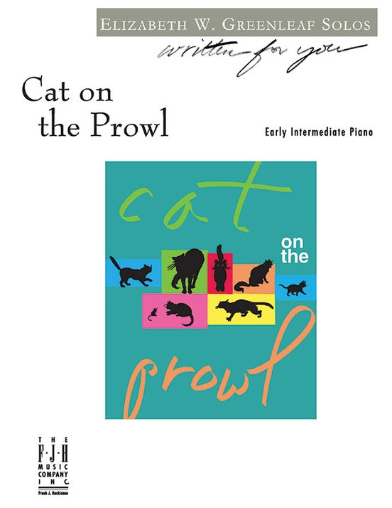 Cat on the Prowl - Piano (Digital Download)