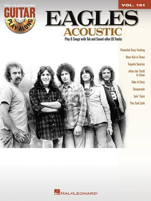 The Eagles - Acoustic - Guitar Play-Along Volume 161 - Guitar Hal Leonard Guitar TAB with Lyrics & Chords /CD
