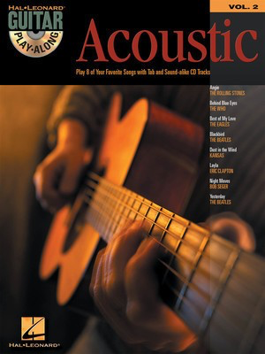 Acoustic Guitar - Guitar Play-Along Volume 2 - Guitar Hal Leonard Guitar TAB with Lyrics & Chords /CD