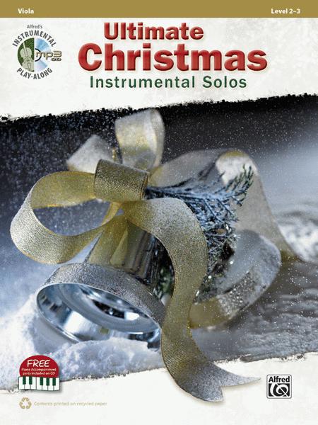 Ultimate Christmas Inst Solos Viola Bk/CD