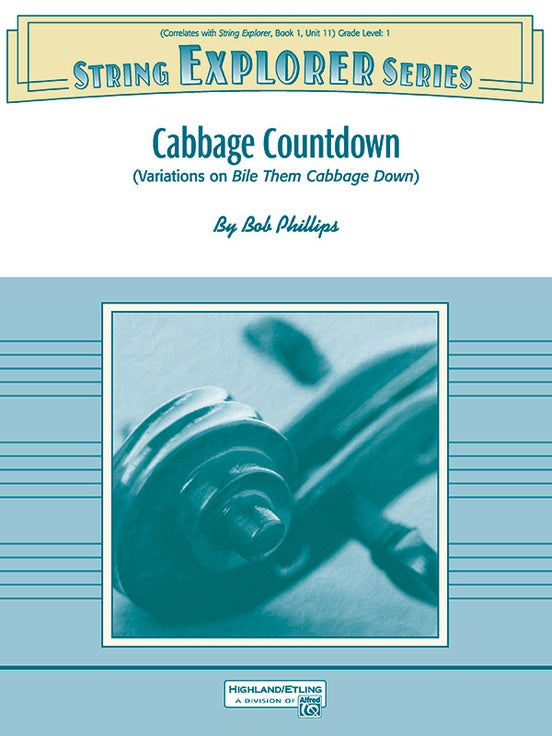 Cabbage Countdown – String Orchestra Conductor Score & Parts (Digital Download)