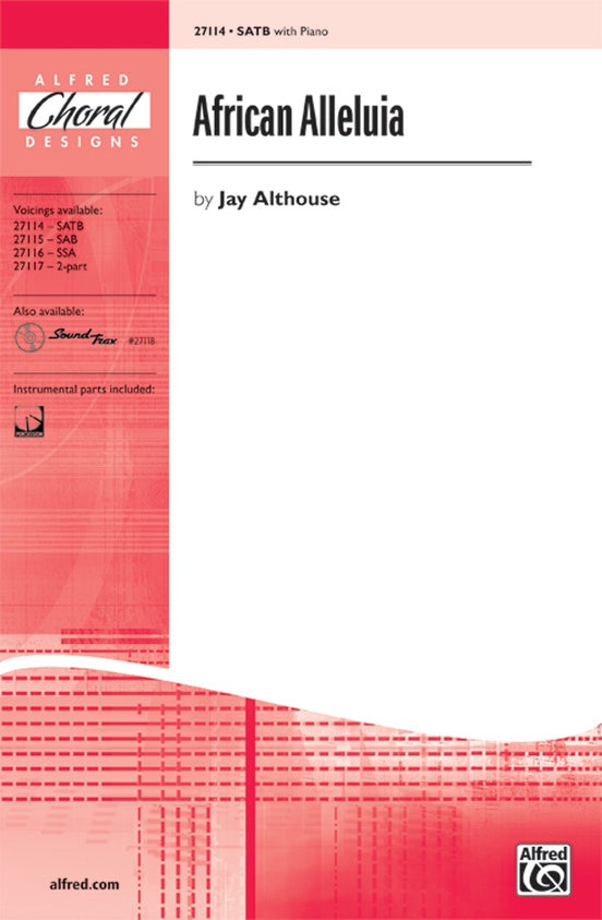 African Alleluia - SATB Choral Octavo (Digital Download)