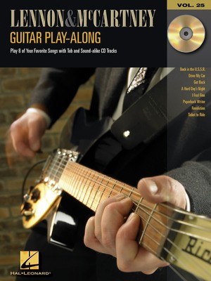 Lennon & McCartney - Guitar Play-Along Volume 25 - Guitar Hal Leonard Guitar TAB with Lyrics & Chords /CD