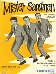 Mister Sandman - The King Brothers - PVG (Digital Download)
