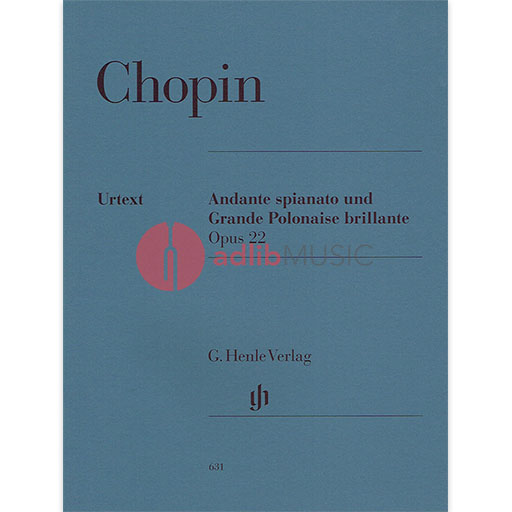 Chopin - Grande Polonaise Brillante Op22 Eb - Piano Solo Henle HN631