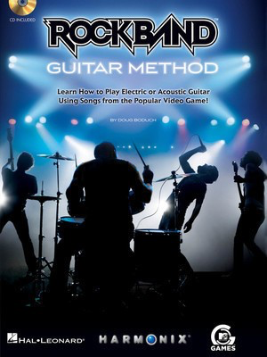 Rock Band Guitar Method - Learn How to Play Electric or Acoustic Guitar Using Songs from the - Guitar Doug Boduch Hal Leonard /CD