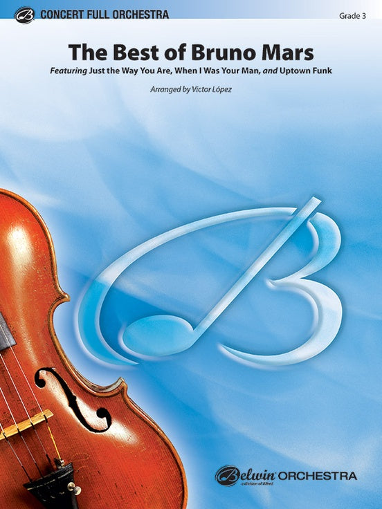 The Best of Bruno Mars - Full Orchestra Conductor Score & Parts (Digital Download)