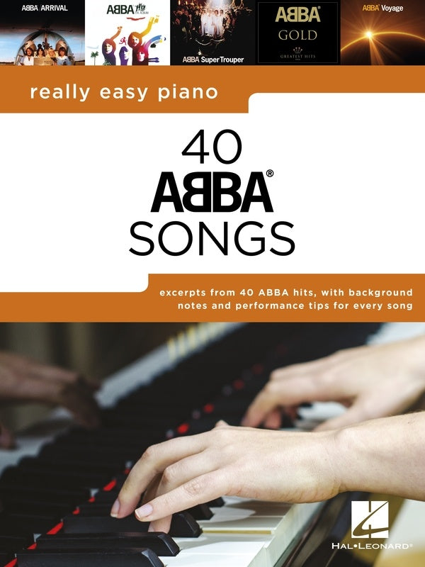 Really Easy Piano - 40 ABBA Songs - Hal Leonard 450328