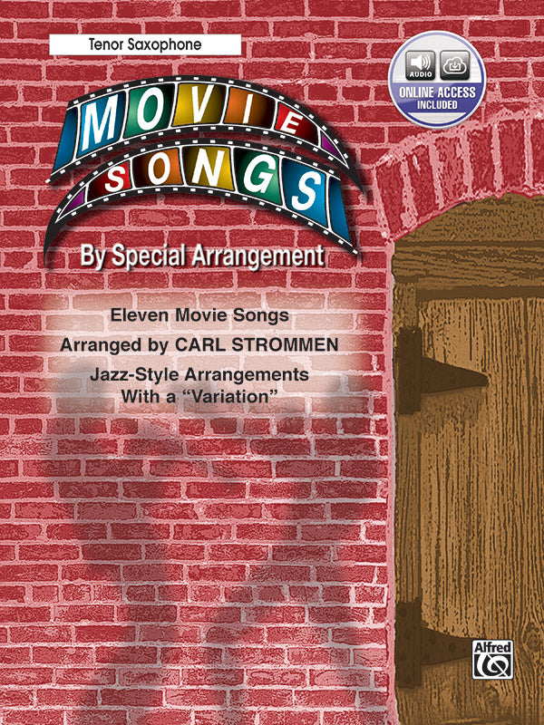 Movie Songs by Special Arrangement Tenor Sax Bk/CD