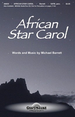 African Star Carol - Michael Barrett - SATB Shawnee Press Choral Score Octavo