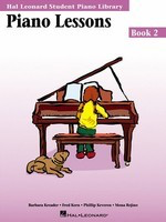 Piano Lessons - Book 2 - Hal Leonard Student Piano Library - Barbara Kreader|Fred Kern|Mona Rejino|Phillip Keveren - Piano Hal Leonard