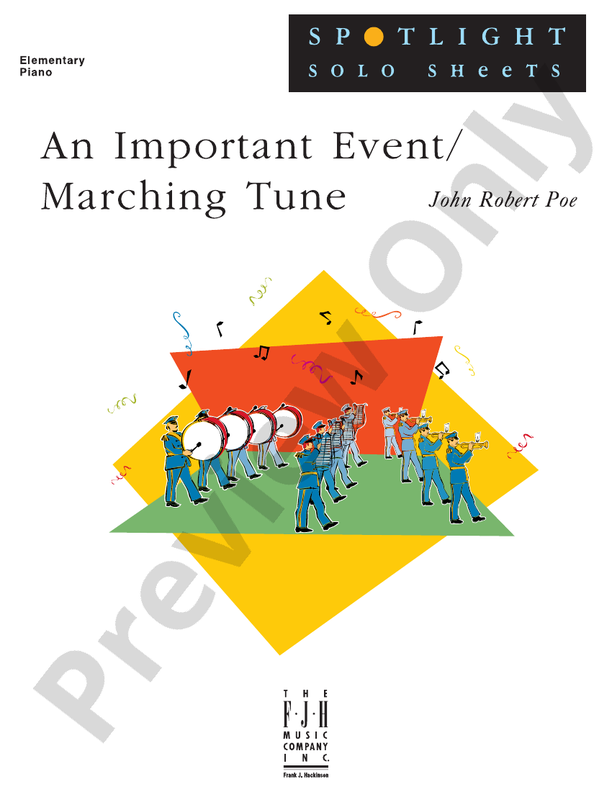 An Important Event/Marching Tune - Piano (Digital Download)