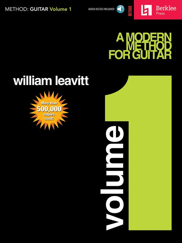 Modern Method for Guitar Volume 1 - Guitar/Audio Access by Leavitt Berklee Press 50449404
