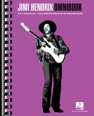 Jimi Hendrix Omnibook - For C Instruments - C Instrument|Guitar Hal Leonard Spiral Bound
