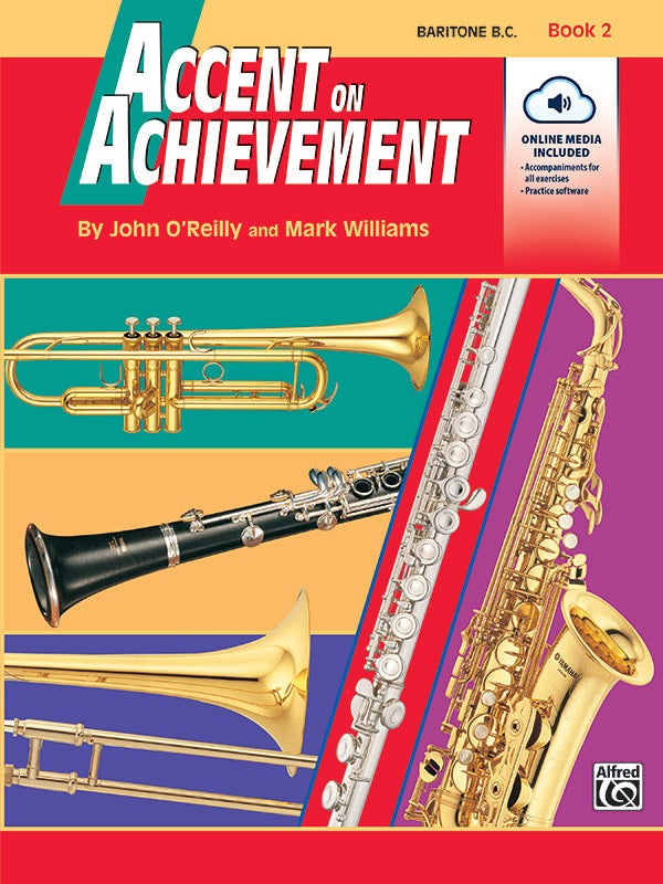 Accent on Achievement Bk 2 Baritone BC Bk/Cd