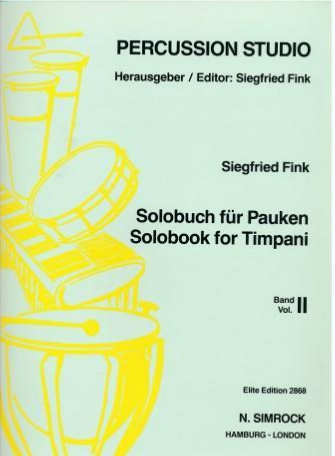 Solobook For Timpani Vol. 2 - Fink - Simrock M221108180